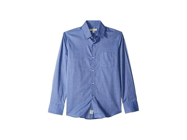 Appaman Kids Standard Shirt (toddler/little Kids/big Kids) (admiral Blue) Boy's Clothing