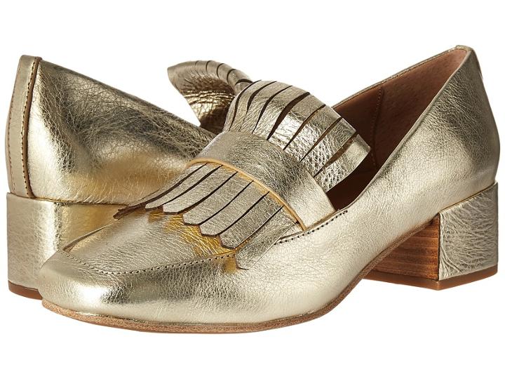 Gentle Souls By Kenneth Cole Ethan (soft Gold) Women's Shoes