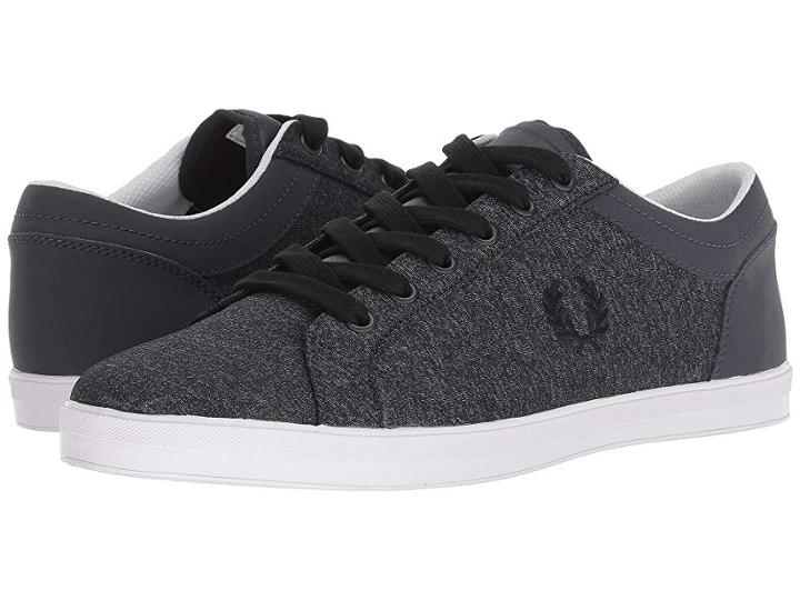 Fred Perry Baseline Bonded Marl (graphite/black) Men's Shoes
