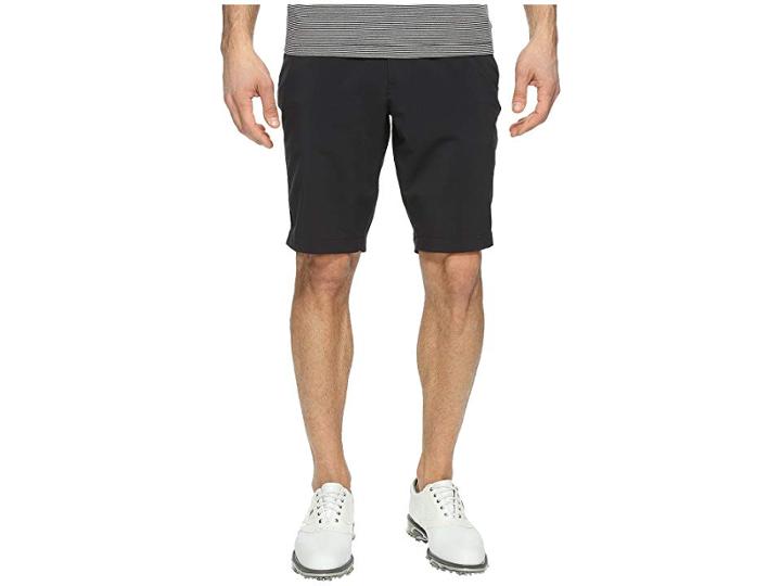 Under Armour Golf Ua Match Play Taper Shorts (black/true Gray Heather/black) Men's Shorts