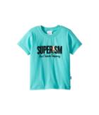 Superism Ice Cream Short Sleeve Tee (toddler/little Kids/big Kids) (teal) Boy's T Shirt