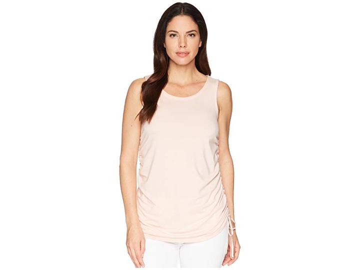 Kenneth Cole New York Drawstring Tank Top (peachy Keen) Women's Sleeveless