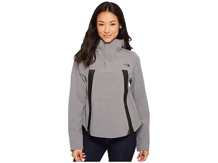 The North Face Apex Flex Gtxtm Cape Anorak (tnf Medium Grey Heather) Women's Coat