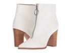 Kristin Cavallari Satine (white Sheep Leather) Women's Zip Boots