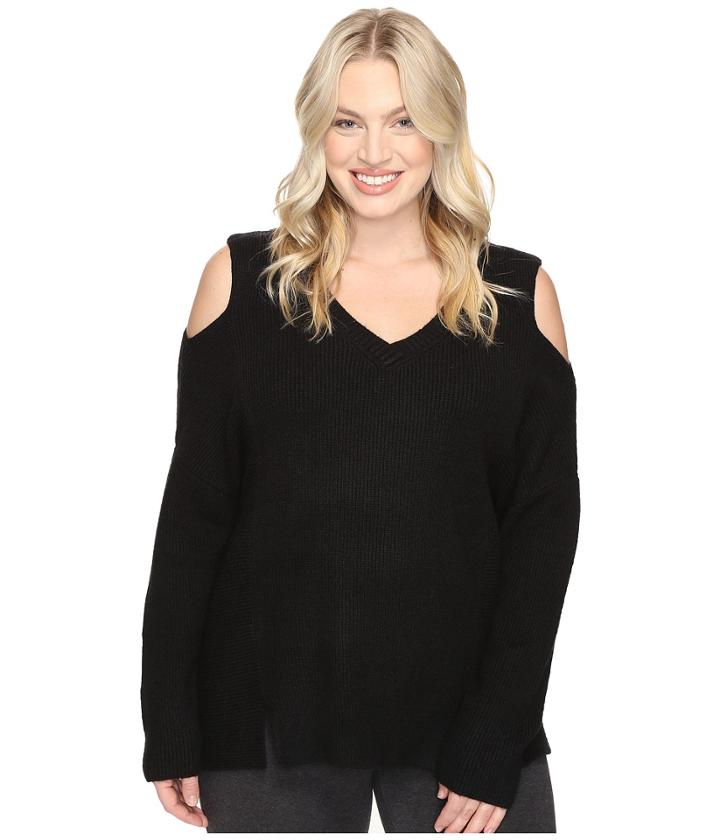 Lysse Plus Size Riley Sweater (black) Women's Sweater