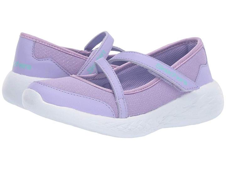 Skechers Kids Go Run 600 (little Kid/big Kid) (lavendar) Girl's Shoes