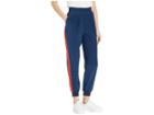 Juicy Couture Silk Slim Pants W/ Side Stripe (regal) Women's Casual Pants