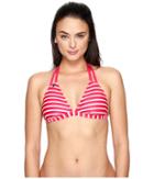 Lole Lanai Halter Top (tropical Rose Stripe) Women's Swimwear