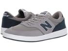 New Balance Numeric Am617 (grey/navy Suede/mesh) Men's Skate Shoes