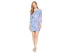 Lilly Pulitzer Upf 50+ Sophie Dress (mandevilla Pink Extra Lucky) Women's Dress