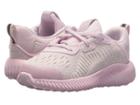 Adidas Kids Alphabounce Em I (toddler) (aero Pink/chalk White) Girls Shoes