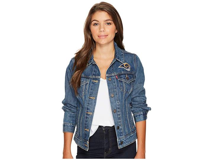 Levi's(r) Womens Rams Sport Denim Trucker (blue) Women's Coat