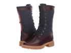 Timberland Jayne Warm Gaiter Boot (burgundy Full Grain) Women's Lace-up Boots