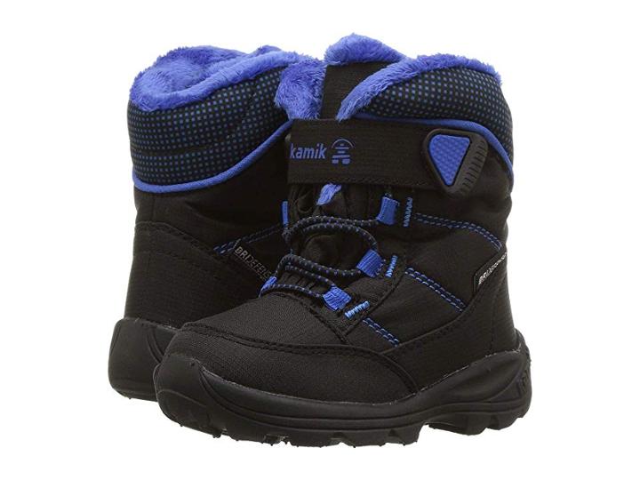 Kamik Kids Stance (toddler) (black/blue) Boys Shoes