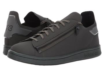 Adidas Y-3 By Yohji Yamamoto Stan Zip (black Olive/black Olive/black Olive) Shoes
