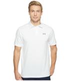 Under Armour Golf Ua Coolswitch Polo (white/white/graphite) Men's Clothing