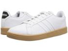 Adidas Cloudfoam Advantage (white/white/black) Men's Court Shoes