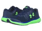 Under Armour Kids Ua Bgs Micro G Fuel Rn 2 (big Kid) (academy/green) Boys Shoes