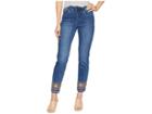 Fdj French Dressing Jeans Opulent Hem Olivia Slim Ankle (medium Indigo) Women's Jeans