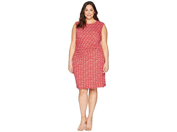 Nic+zoe Plus Size Two To Tango Twist Dress (multi) Women's Dress