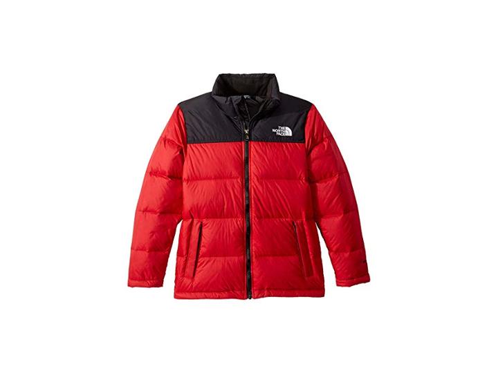 The North Face Kids Nuptse Down Jacket (little Kids/big Kids) (tnf Red) Boy's Coat