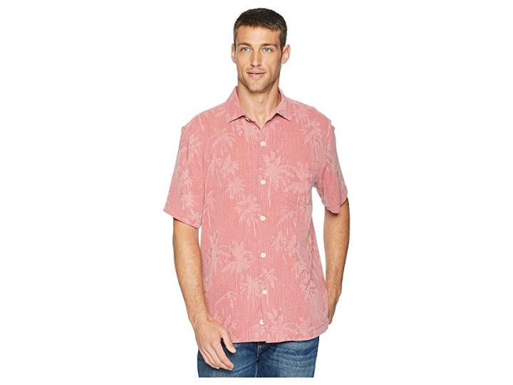 Tommy Bahama Digital Palms Shirt (forever) Men's Short Sleeve Button Up