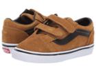 Vans Kids Old Skool V (infant/toddler) ((suede) Cumin/black) Boys Shoes