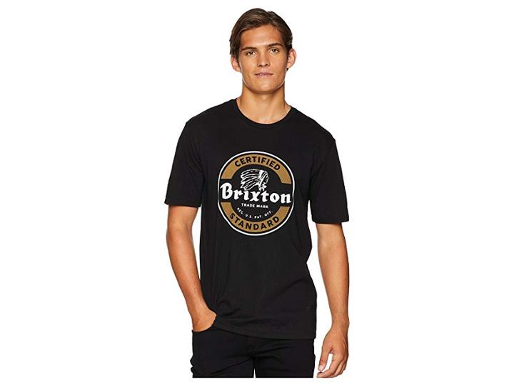 Brixton Soto Short Sleeve Tee (black) Men's T Shirt