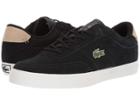 Lacoste Court-master 418 1 (black/natural) Men's Shoes