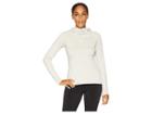 Nike Pro Hyperwarm Hoodie (desert Sand/white) Women's Long Sleeve Pullover