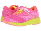 Asics Kids Noosa Ps (toddler/little Kid) (pink Glo/flash Yellow) Girls Shoes