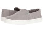 Toms Kids Luca (little Kid/big Kid) (drizzle Grey Perforated Microfiber) Kid's Shoes