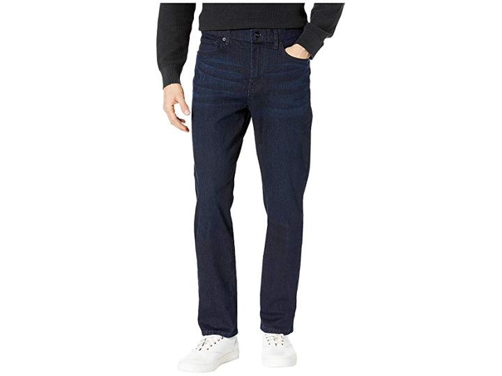 Kenneth Cole New York Slim Five-pocket In Dark Indigo (dark Indigo) Men's Jeans