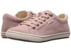 Taos Footwear Retro Star (pink Suede) Women's  Shoes