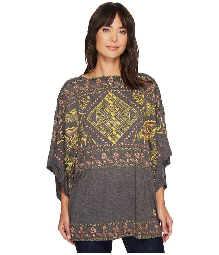 Double D Ranchwear El Prado Top (smudge) Women's Clothing
