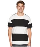 Hurley Rugby Short Sleeve Crew (sail Black) Men's Clothing