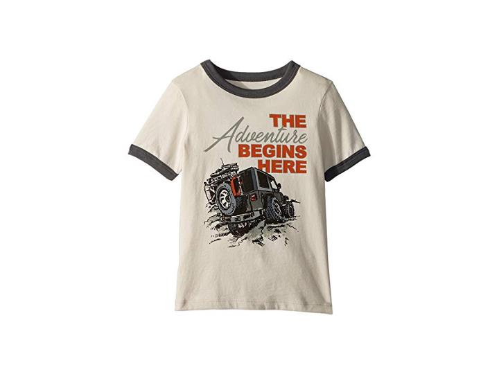 Peek Adventure Tee (toddler/little Kids/big Kids) (khaki) Boy's T Shirt