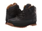 Timberland Kids Euro Hiker Shell Toe (big Kid) (black Full Grain) Kid's Shoes