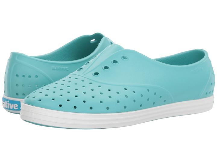 Native Shoes Jericho (pool Blue/shell White) Women's  Shoes