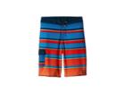 Billabong Kids All Day X Stripe Boardshorts (toddler/little Kids) (blue) Boy's Swimwear
