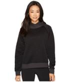 Lucy Full Potential Quilted Pullover (lucy Black/lucy Black Heather) Women's Long Sleeve Pullover