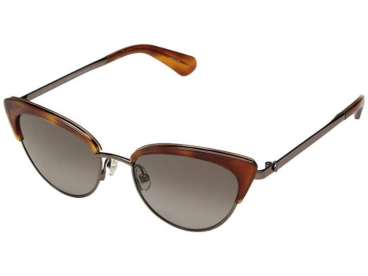 Kate Spade New York Jahnam/s (havana/brown) Fashion Sunglasses