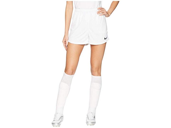 Nike Dry Academy Soccer Short (white/black/black) Women's Shorts