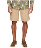 Missoni Dyed Linen Shorts (khaki) Men's Shorts