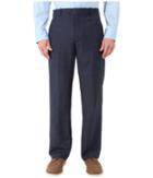 Perry Ellis Portfolio Classic Fit Linen Portfolio Pant (navy) Men's Dress Pants