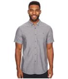Billabong All Day Oxford Short Sleeve Shirt (grey) Men's Short Sleeve Button Up