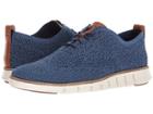 Cole Haan Zerogrand Stitchlite Oxford (riverside/marine Blue/ivory) Men's Plain Toe Shoes