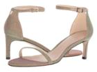 Stuart Weitzman 45nudisttraditional (gold Multi Nighttime) Women's Shoes