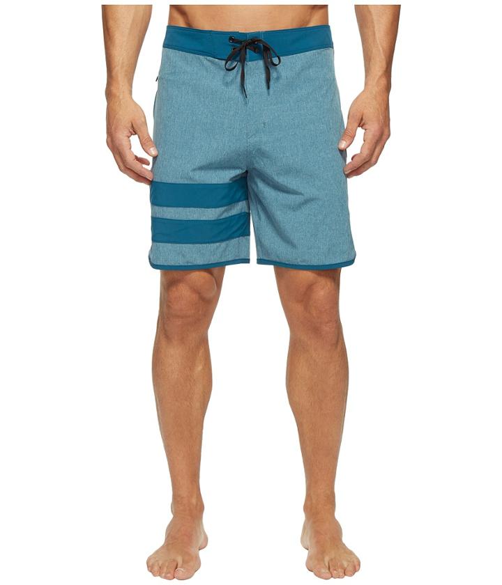 Hurley Phanton Block Party Heather 2.0 (legion Blue) Men's Swimwear