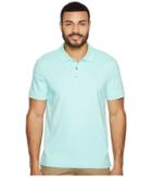 Calvin Klein Liquid Touch Polo Shirt (beach Glass) Men's Clothing